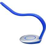 LED-Tischleuchte, Blau, silikonüberzogen, flexibel,...