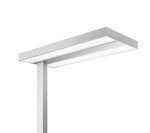 Alco LED-Stehleuchte 9080-1 Aluminium mit Metallfuß 60W silber