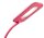 Alco LED-Tischleuchte, Pink, flexibler Lampenarm, 3-fach dimmbar,