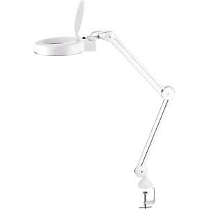 Alco LED-Lupenleuchte 9224 Metall 5 mit 3 Dioptrien 13W weiß