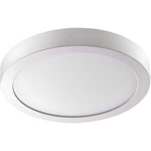 LED-Deckenleuchte, Weiß, rund, 90 LEDs, 1400-1500lm, 4000K, 18 W, (Ø/H) 225/40 mm