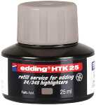 Edding Textmarker Nachfülltinte HTK 25 25 ml grau