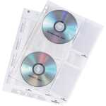 Durable CD Hülle A4 tr 5St für 4 CDs,...