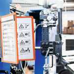 Durable Sichttafelsystem A4 or 5tlg. magnetisch VARIO MAGNET WALL