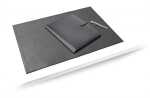 Durable Schreibunterlage Leder d.gr 650x450mm mit Ziehrnaht