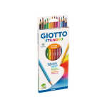 Farbstifte 12ST Stilnovo sortiert GIOTTO F25650000