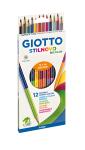 Farbstiftetui 12ST Stilnovo GIOTTO F256900 K12 Bicolor