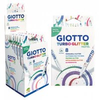 Faserschreiber Giotto Turbo Glitter LYRA F426300  8er-ET...