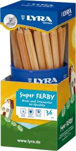 Graphitstift Super Ferby natur LYRA L1833360 i.Dose