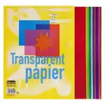Idena Transparentpap. A5 10 Blatt farbig sortiert