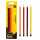 Idena 20004 Bleistift FSC 100%, Härte H/HB/B/2H, 4 Stück