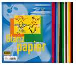 Idena Glanzpapier A5 12 Blatt sort., gummiert