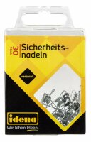 Idena 334027 - Sicherheitsnadeln, 30 Stück, verzinkt