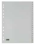 IDENA Plastikregister A4 A bis Z 20 teilig Idena