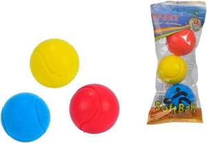 Soft-Bälle 3 Stück Ø ca. 70mm 8000796009531