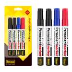 Idena 515039 - Permanentmarker, 4 Stück,...