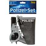Idena 8040007 - Polizei- Set, Pistole, Halfter u...