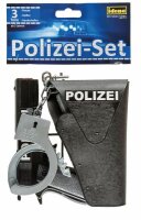 Idena 8040007 - Polizei- Set, Pistole, Halfter und...