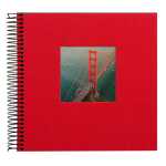 Goldbuch Spiralalbum Bella Vista rot