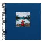 Goldbuch Spiralalbum Bella Vista blau