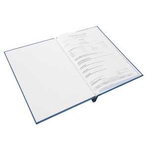 Goldbuch Zeugnismappe 2colored blau