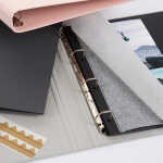 Goldbuch Ringbuch A4 Bella Vista grau meliert