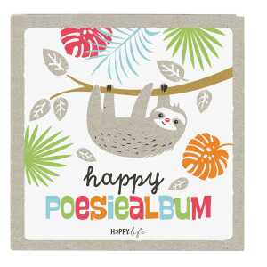 Goldbuch Poesiealbum HAPPYlife Faultier