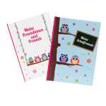 Goldbuch Freundebuch Eule