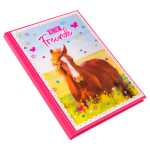 Goldbuch Freundebuch Pferdeliebe 3D
