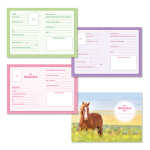 Goldbuch Freundebuch Pferdeliebe 3D