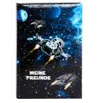 Goldbuch Freundebuch Raumschiff