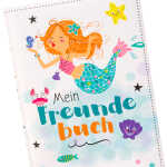 Goldbuch Freundebuch Fräulein Meer