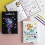 Goldbuch Freundebuch Fräulein Meer