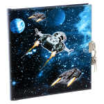 Goldbuch Tagebuch Raumschiff 4009835445709