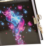 Goldbuch Tagebuch Schmetterling