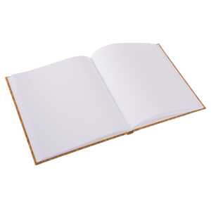 Goldbuch Gästebuch Kork