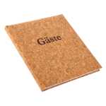 Goldbuch Gästebuch Kork