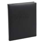 Goldbuch Gästebuch Leder schwarz