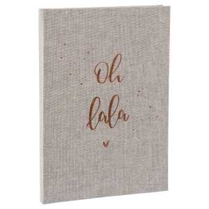Goldbuch Notizbuch Collect Moments oh lala