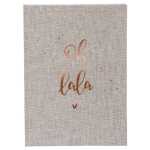 Goldbuch Notizbuch Collect Moments oh lala