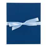 Goldbuch Leporello Linum blau