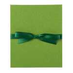 Goldbuch Leporello Linum grün 19x15,5x0,8cm