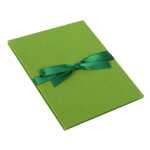 Goldbuch Leporello Linum grün 19x15,5x0,8cm