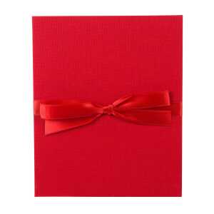 Goldbuch Leporello Bella Vista rot