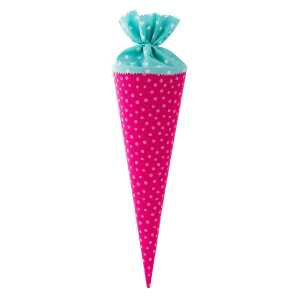 Goldbuch Schultüte Stoff pink