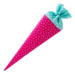 Goldbuch Schultüte Stoff pink