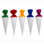 Goldbuch 35cm Bastelschultüten Sortiment weiß...