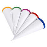 Goldbuch 35cm Bastelschultüten Sortiment weiß...