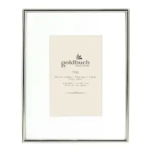Goldbuch Bilderrahmen Fine silber