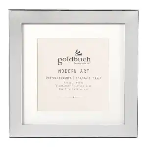 Goldbuch Bilderrahmen Modern Art silber